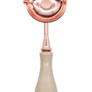 Sealing Wax Solid Wood Spoon Retro DIY Craft Stamps Making Tool (Apricot) Newly