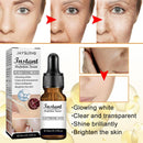 Pore Shrink Face Serum Oil Control Remove Dark Spots Whitening Essence: