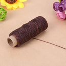 150D 50m Wax Line DIY Handmade Wear-Proof Leather Sewing Flat Wax Thread(5)