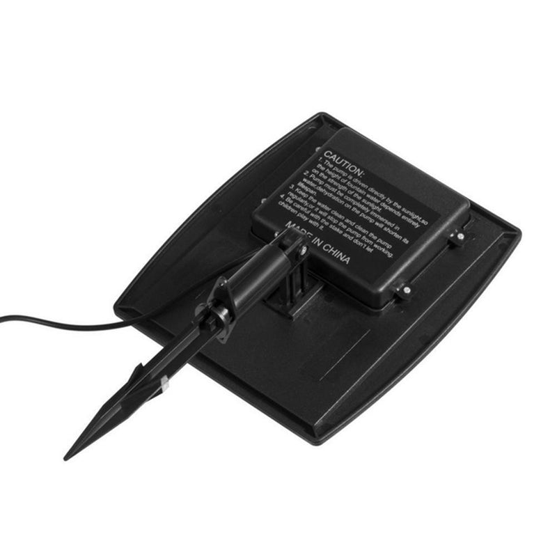 Outdoor Solar Water Fountain Pump for Bird Bath Garden Pool Pond Aquarium