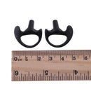 Soft Ear Bud for Covert Acoustic Tube Earpiece for Two-way Radio(Black M) Newly