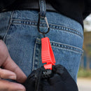 3pcs Glove Grabber Clamp Catcher Safety Working Clip Holder Hanger (Red) Newly