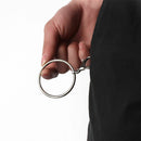 Rock Big Ring Metal Pants Key Ring Hip Hop Jewelry Key Chains Clip Bag Chain