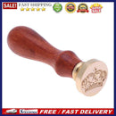 Crown Pattern DIY Retro Wood Stamp Customs Insurance Sealing Wax Seal(T08)