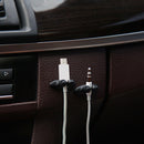 8ST Headphone Cable Clip Charging Cable Wire Cable Holder Multifunctional Tie