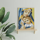 5D DIY Full Round Drill Diamond Painting Mother Love Cross Stitch Embroidery Kit