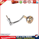 Fishing Reel Folding Rocker Grip Pill Spinning Fishing Wheel Handle (L) Newly