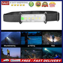 Portable Headlight Floodlight USB Rechargeable Flashlight Outdoor Fishing Lights