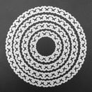 4pcs Metal Cutting Dies Stencil for DIY Scrapbooking Photo (Round Butterfly-2524)