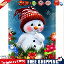 Diamond Painting Red Cheeks Snowman Full Round Wall Picture DIY Set 30x40cm
