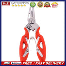 Stainless Steel Fishing Pliers Scissors Line Cutter Remove Hook Tackle Tool