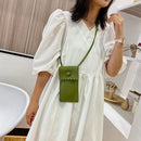 Women Candy Flower Shoulder Bags Small Money Pouch PU Leather Crossbody Bags