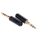 2pcs 3.5mm 3-Pole Male Audio Jack Plug Stereo Headphone DIY Connectors