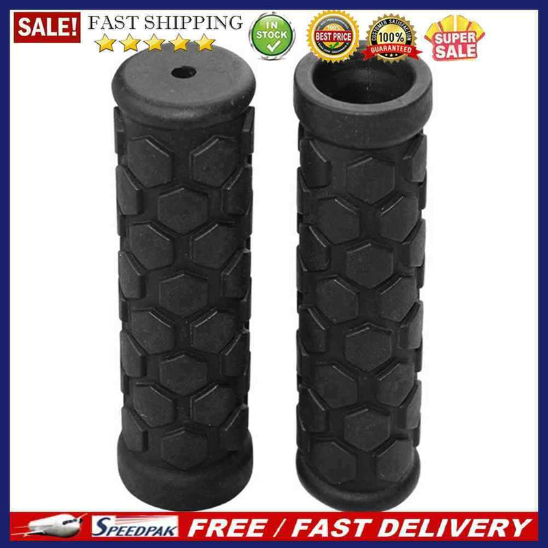 1 Pair Bicycle Handlebar Grips Anti-Slip Mountain Bike Plastic Bar Grip Cov
