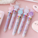 Colorful Refill Stationery Set Animal Mermaid Ballpoint Pen Rollerball Pen