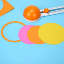 Round Cutter Patchwork Compass Circle Scrapbooking Cards Paper Cutting Tool