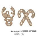 Snowvirtuos 2pcs Moose Head Cutting Tools Stencils Scrapbook Embossing DIY