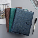 A6 Budget Binder Kit 6-Ring / PU Leather Money Organizer for Cash (Blue) Newly
