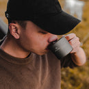 Outdoor Camping Hiking Mug Water Cup with Foldable Handles Picnic Tableware