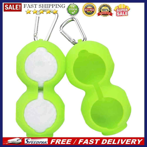 Sports Tools Golf Ball Cover Silicone Golf Ball Protective Cover with Carabin