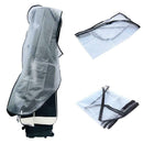 Portable Golf Bag Rain Cover Waterproof Protection Case PVC Ball Clubs K2A F7X0