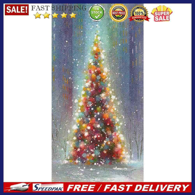5D Diamond DIY Christmas tree Full Round Drill Rhinestone Kit