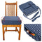 Removable Kids Chair Lifting Cushion Print Increased Seat Booster (Blue) Newly
