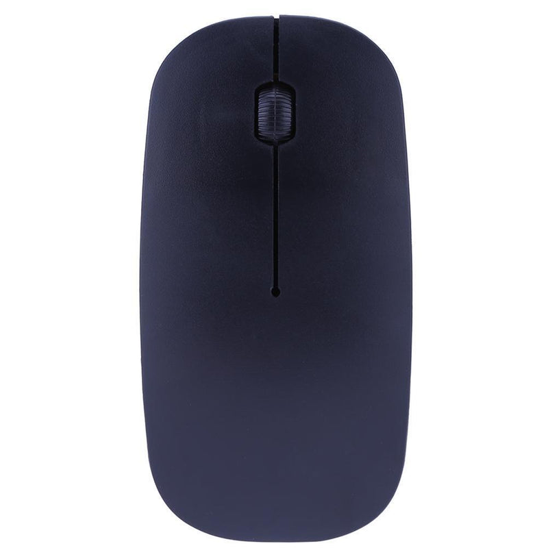2.4GHz 1,000DPI Ultra-thin 3-Button Wireless Photoelectric Mouse (Black)