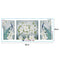 3pcs 5D DIY Full Drill Diamond Painting Peacock Cross Stitch Embroidery Needl