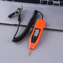 Car Digital Electric Voltage Test Pen Power Probe Circuit Tester (Orange) Newly