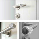Transparent Doorstop Silicone Door Handle Buffer Wall Protector F6X2 X8G1