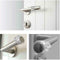 Transparent Doorstop Silicone Door Handle Buffer Wall Protector F6X2 X8G1