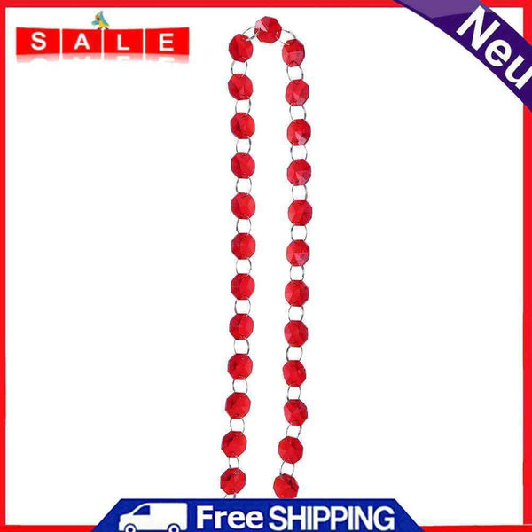 Occitop Crystal Glass Door Cord Tassel Curtain Beads Thread Wedding Room Decor