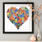 5D DIY Special Shaped Diamond Painting Love Embroidery Mosaic Kits Wall Decor
