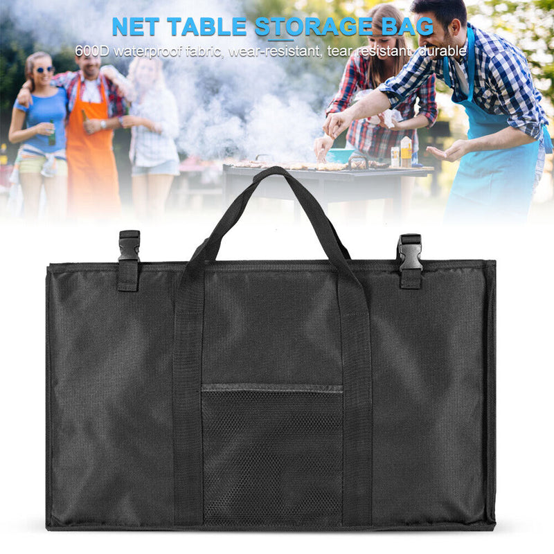 Hiking Camping Tent Folding Table Storage Bag Oxford Waterproof Picnic BBQ Po