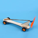 Rubber Band Power Car DIY Science Experiment Kits Fun School Project Gift