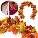 Day Wedding Decor Halloween Maple Leaf Plants Faux Cane Vine Wall Hanging