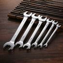 6pcs Wrench Kit Dual Open End Ratchet Combination Repair Spanners Hand Tool Set