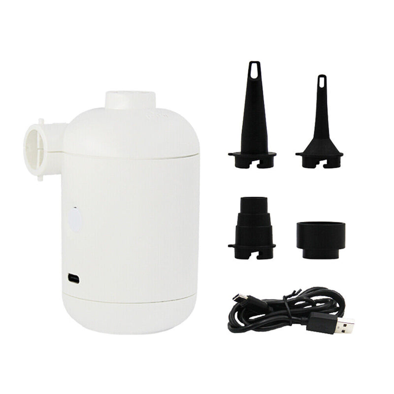 USB Multifunctional Electric Air Pump Inflatable Deflate Dual Use Pump for
