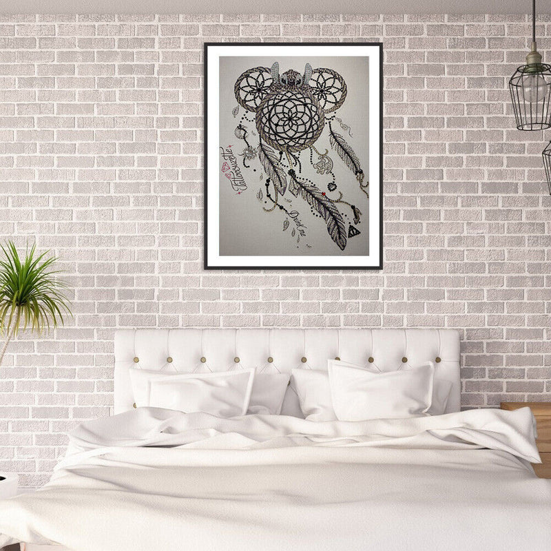 Dreamcatcher Partial Special Shape 5D DIY Diamond Painting Wall Art (PH112)