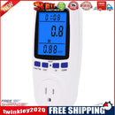 Backlight Plug in Power Meter Electricity Analyzer Socket Wattmeter (US)