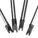 Domybest 4pcs U Fork Mold Screwdriver Set Multifunction CR-V Screwdriver