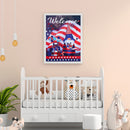 5D Diamond Painting Independence Day Full Square Drill DIY Kits Crafts Mosaic