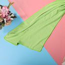 Sports Cooling Towel Fitness Gym Soft Absorbent Sweat Cold Scarf (Green)
