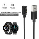 Replacement USB Charging Cable Stand Smart Watch Chargers for LUONENG G28 Care