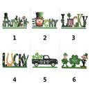 Scene Layout Crafts Decoration Cute St. Patrick's Day Lucky Shamrocks