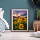 Flower Series 5D DIY Full Round Drill Diamond Painting Mosaic Decor Kits 30x4