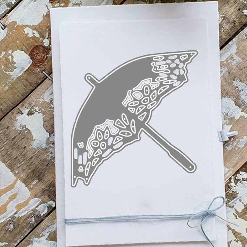 Umbrella Metal Cutting Dies Die Cut Stencil Embossing Scrapbooking Sale DIY L2K6