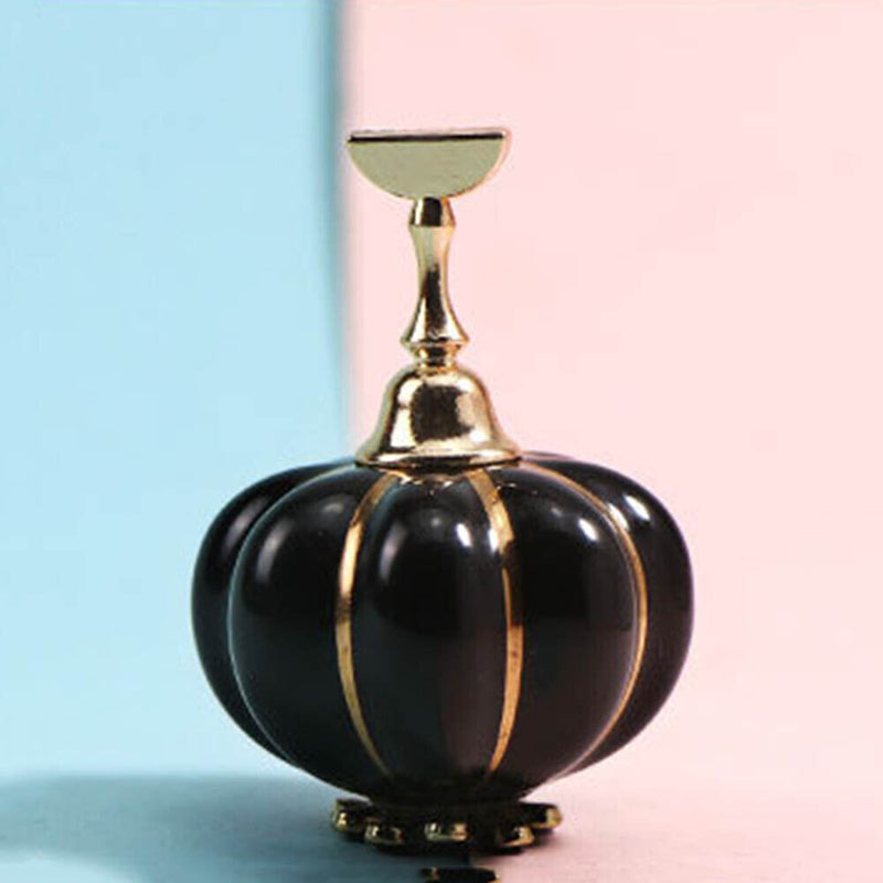 Magnetic False Nail Tips Practice Display Stand Manicure Art Polish Show Holder