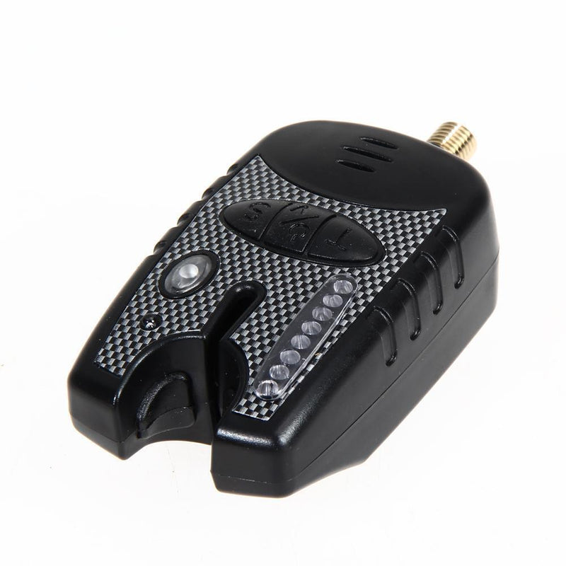 heummyo Multifunctional Fishing Alarm 8 LED Fishing Alarms for Fishing Rod (Green)